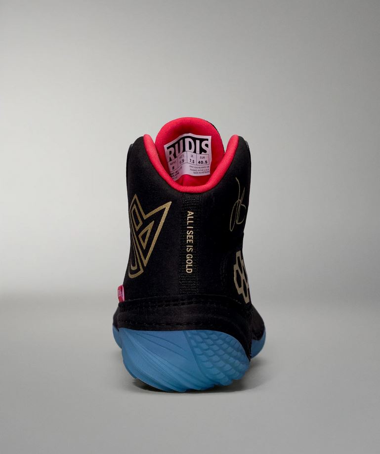 Ringerschuhe Rudis Jordan Burroughs JB1 - BLACKBIRD