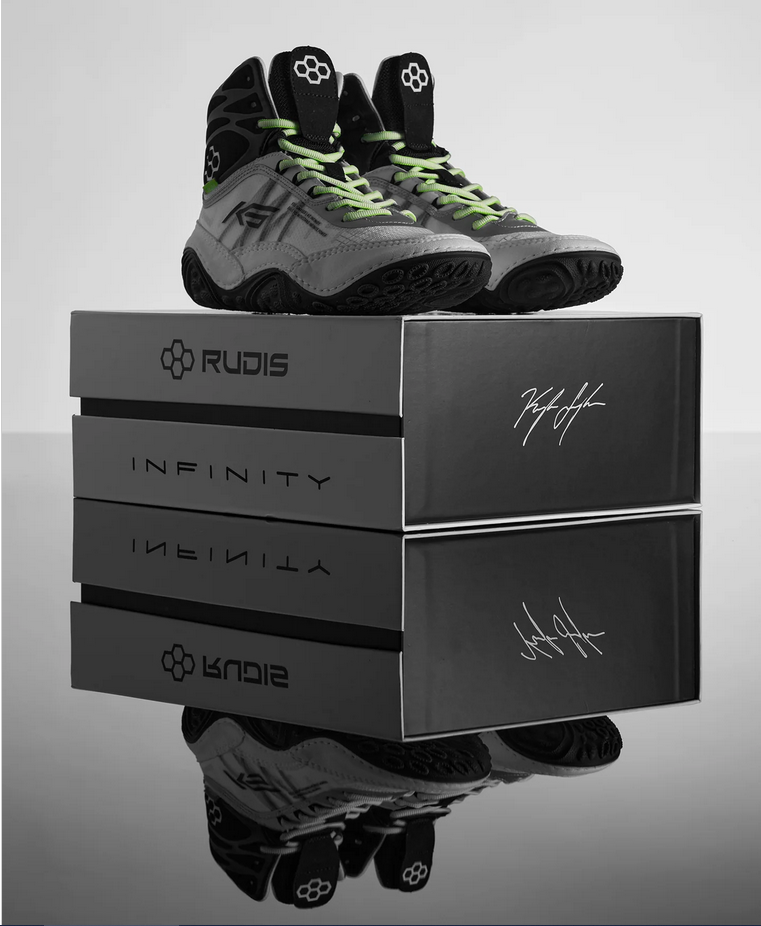 Ringerschuhe Rudis KS INFINITY  - YANG WHITE/LIME