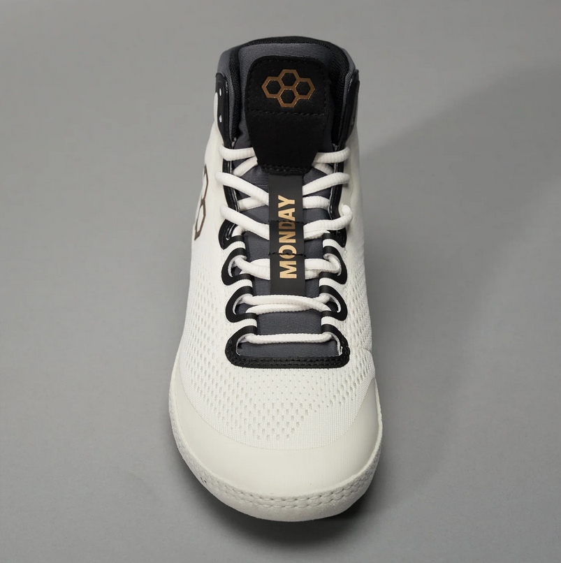 Kenny Monday 1988 Adult Wrestling Shoes - White 