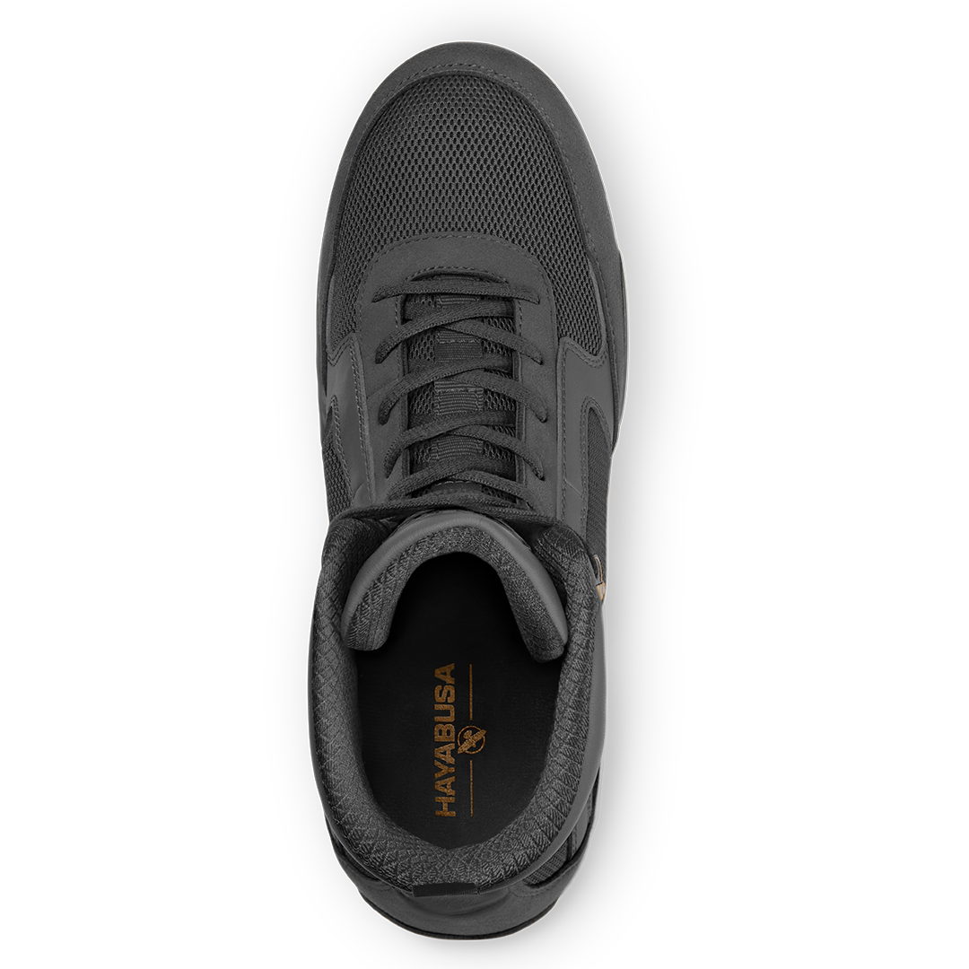 Hayabusa - Pro Boxing Shoes Black - PBS-B-X