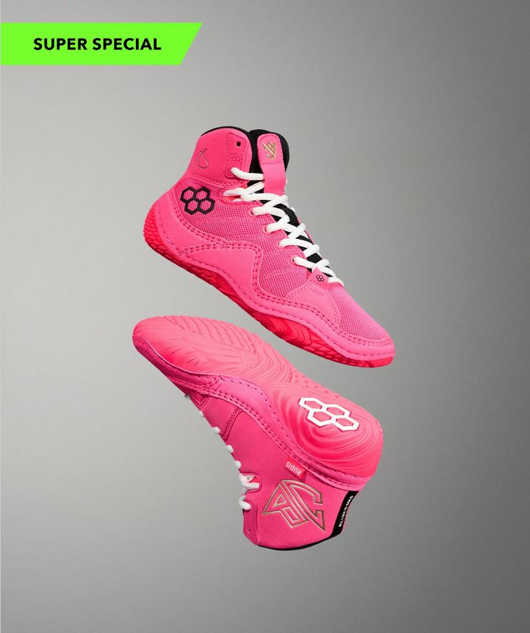 Ringerschuhe Rudis Jordan Burroughs JB1 - FLAMINGO PINK YOUTH