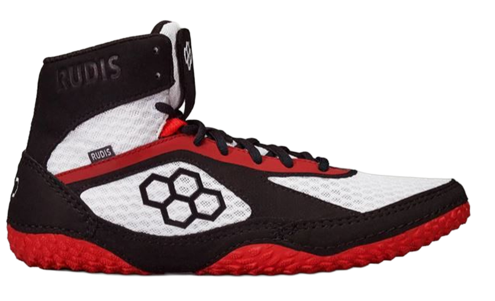 RUDIS Alpha 2.0 Adult Wrestling Shoes - Metallic Red