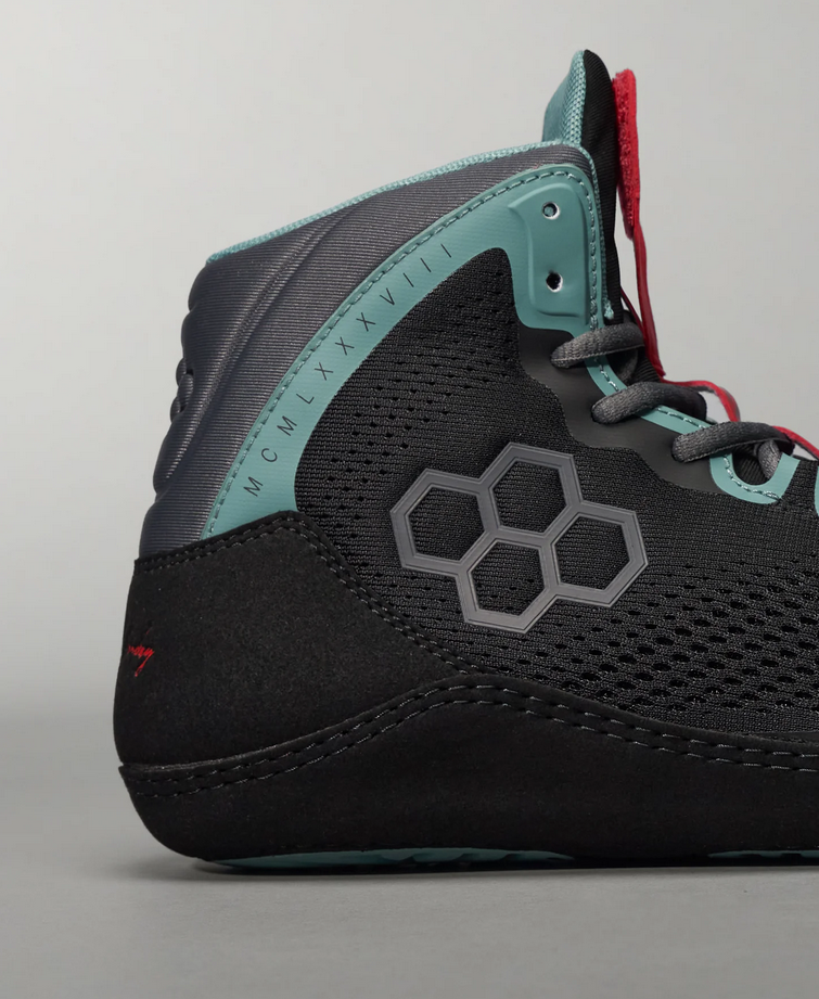 Kenny Monday 1988 Adult Wrestling Shoes - black 