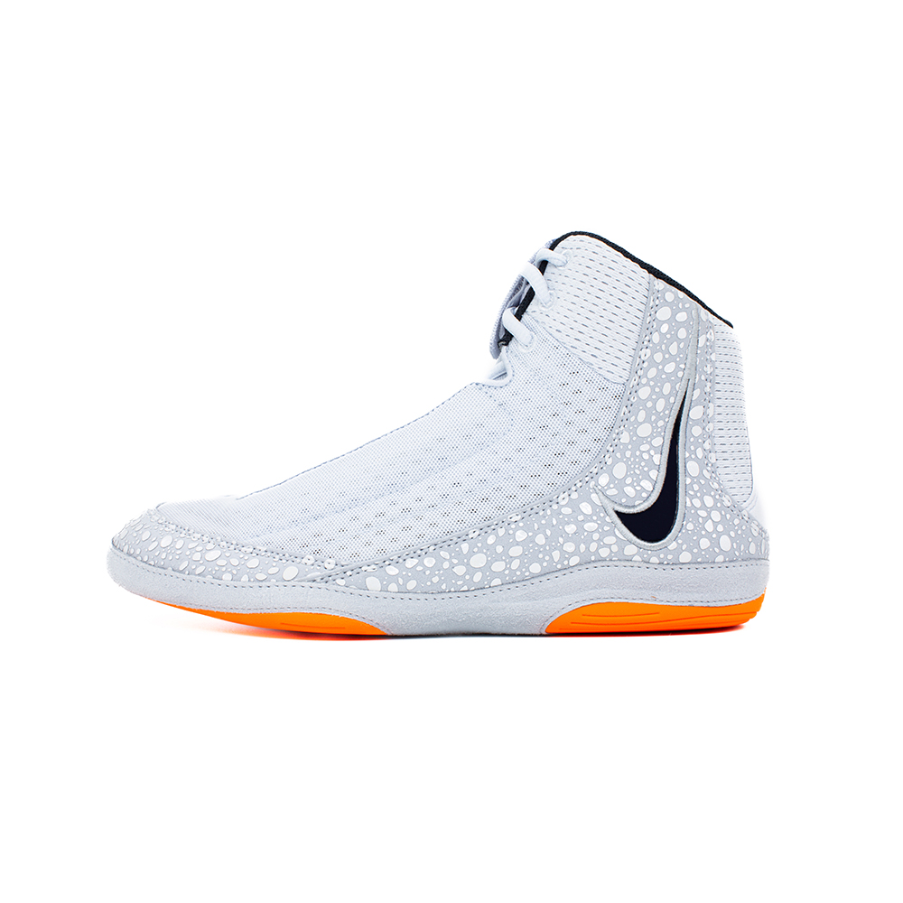 Nike Inflict 4 SE - FOOTBALL GREY/DARK OBSIDIAN- SKY GREY-TOTAL ORANGE (HV4207-001)