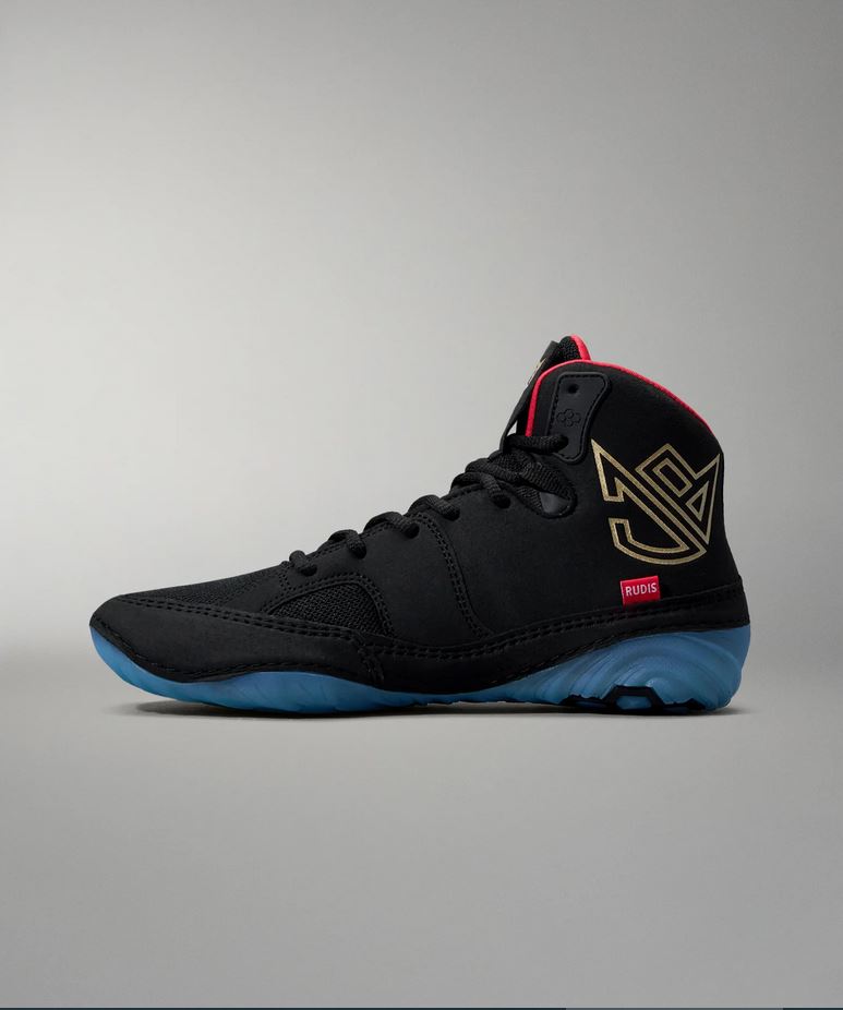 Ringerschuhe Rudis Jordan Burroughs JB1 - BLACKBIRD