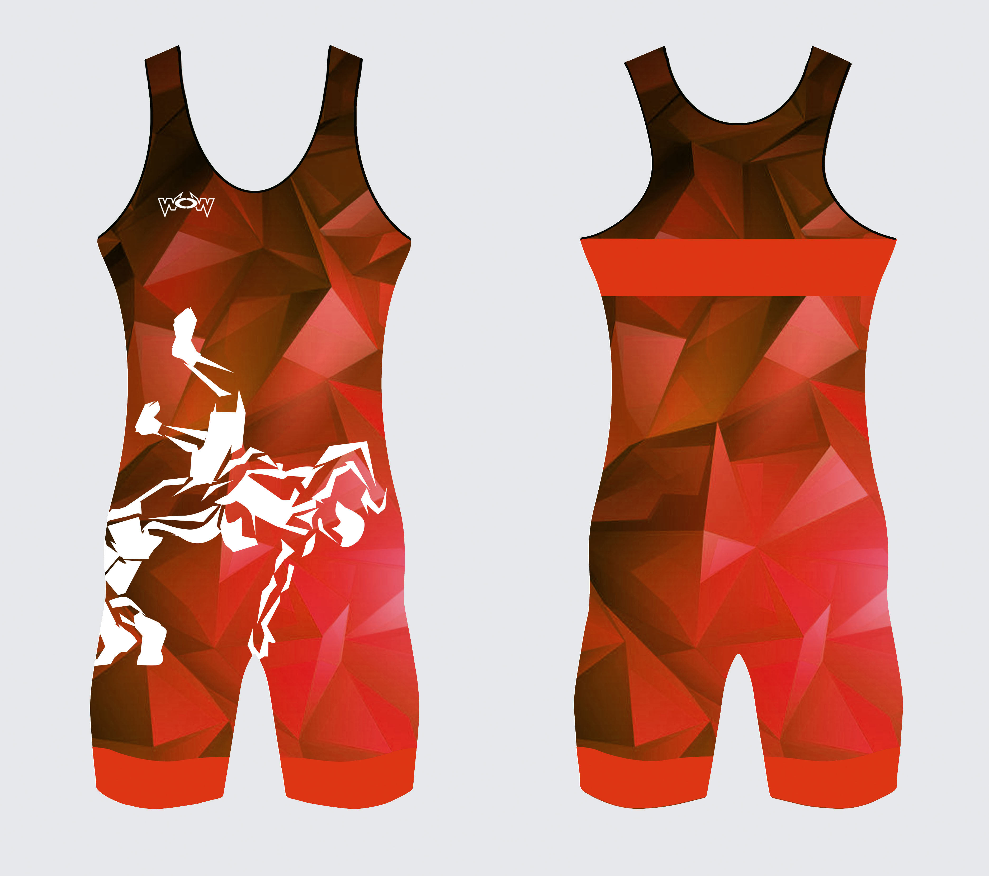 Elastic singlet - Wrestler - Women 