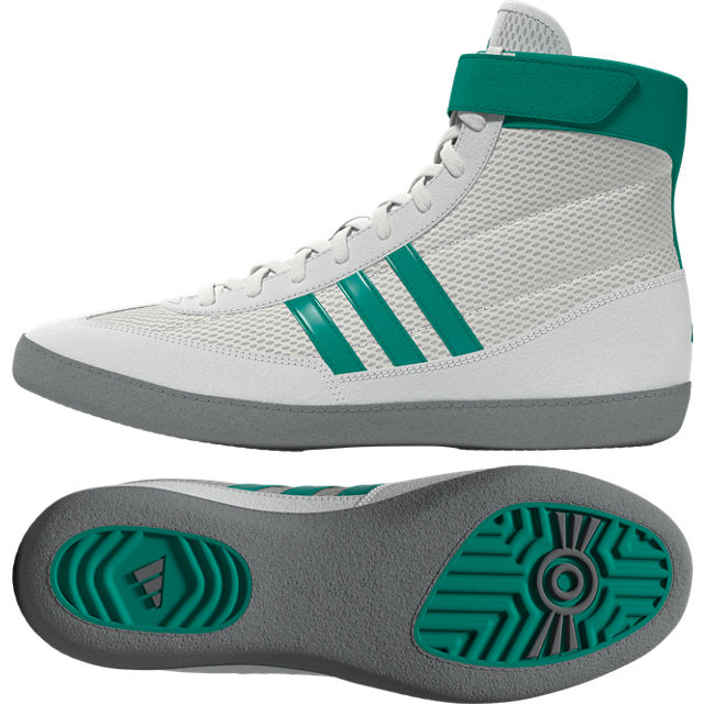 Combat Speed 4 - WHEIß/GRÜN - ftwr white/pure teal/grey three (JQ4985)