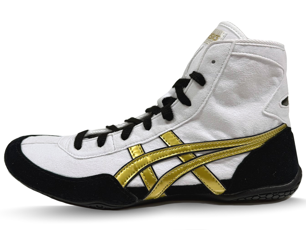 Asics EX-EO NEU (Nachfolger von TWR900) black white gold (DJT)