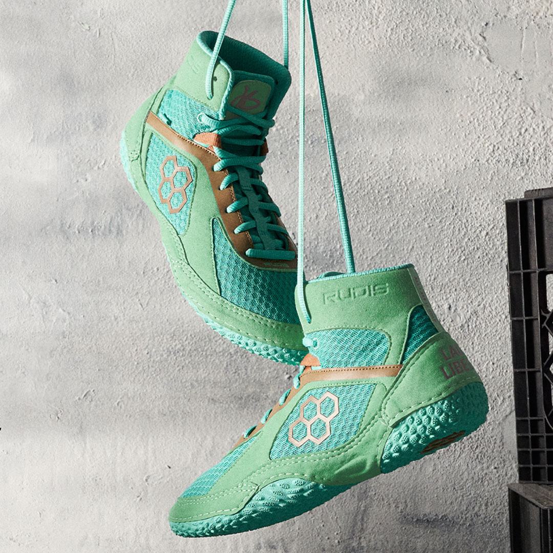 Ringerschuhe Rudis Jordan Burroughs Alpha 2.0 Adult -  Lady  Liberty 