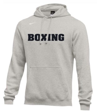 Nike Hoodie Boxing WM (-063) grau mit schwarzem Druck 