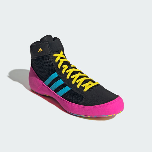 Havoc - PINK - core black/signal cyan/yellow (JQ4992)