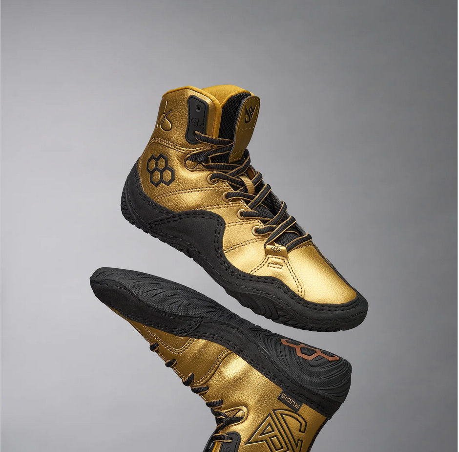 Ringerschuhe Rudis Jordan Burroughs Alpha 2.0 Adult -  ALLISEEISGOLD - GOLD Special Edition