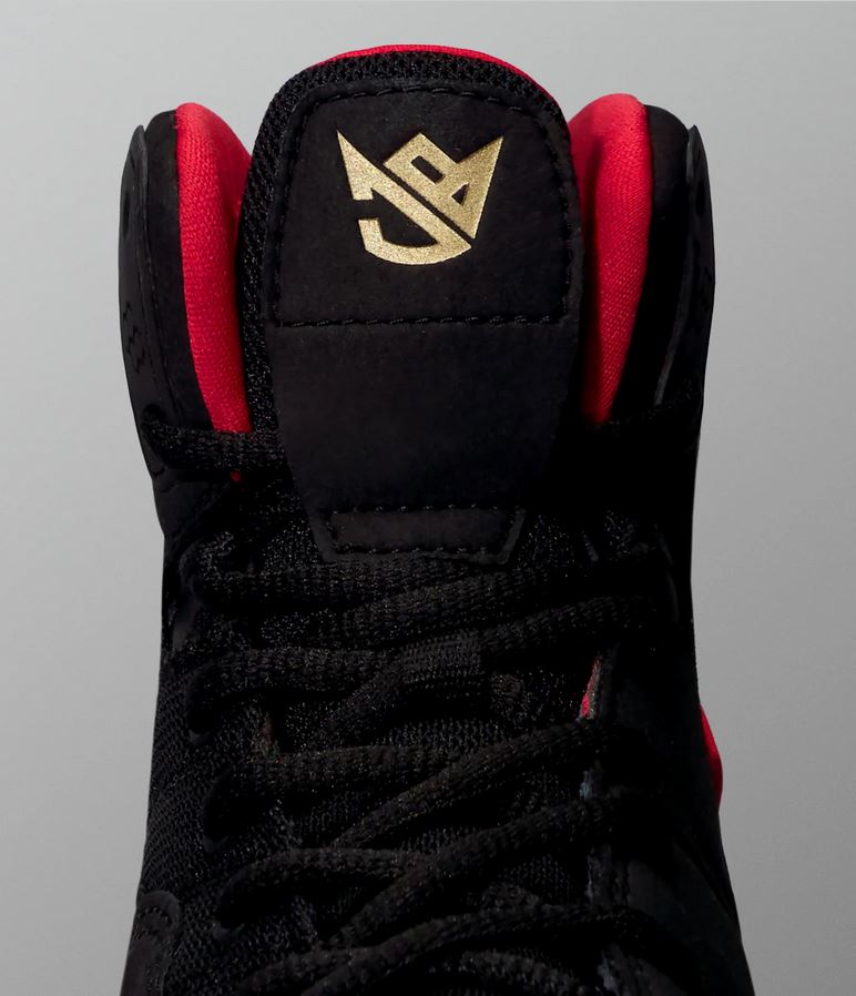 Ringerschuhe Rudis Jordan Burroughs JB1 - BLACKBIRD