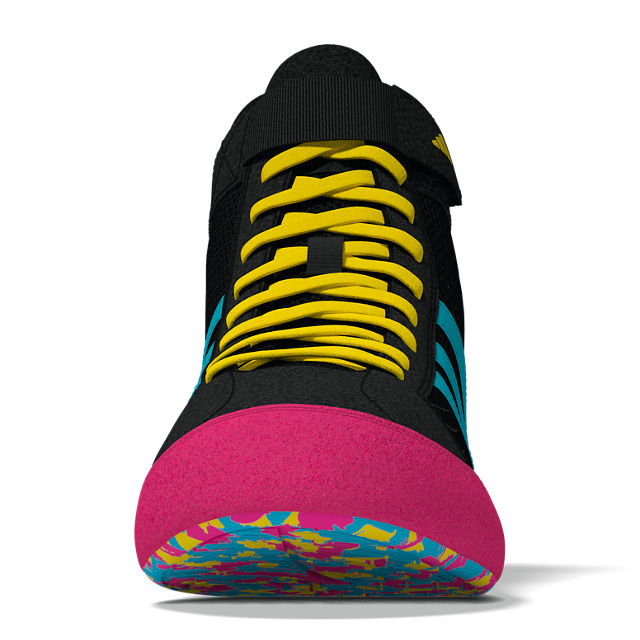 Havoc - PINK - core black/signal cyan/yellow (JQ4992)