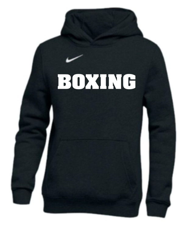 Nike Hoodie Boxing WM (-010) schwarz mit weißem Druck