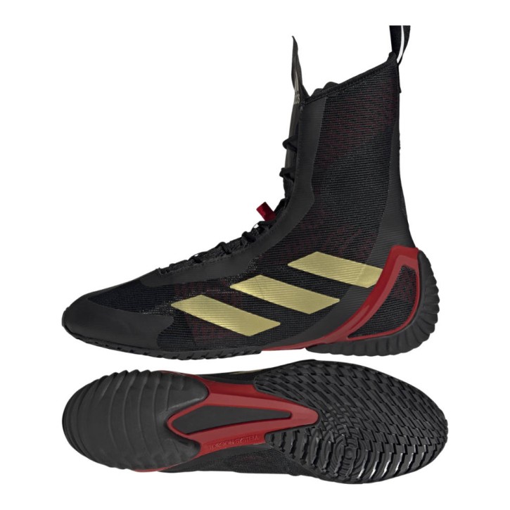 Adidas Speedex ULTRA Boxschuh black gold red - GZ6122