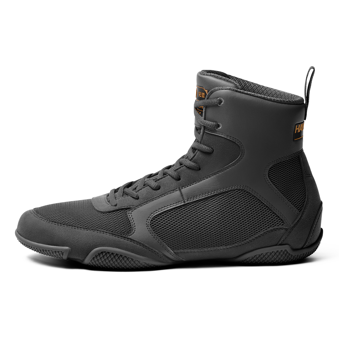 Hayabusa - Pro Boxing Shoes Black - PBS-B-X