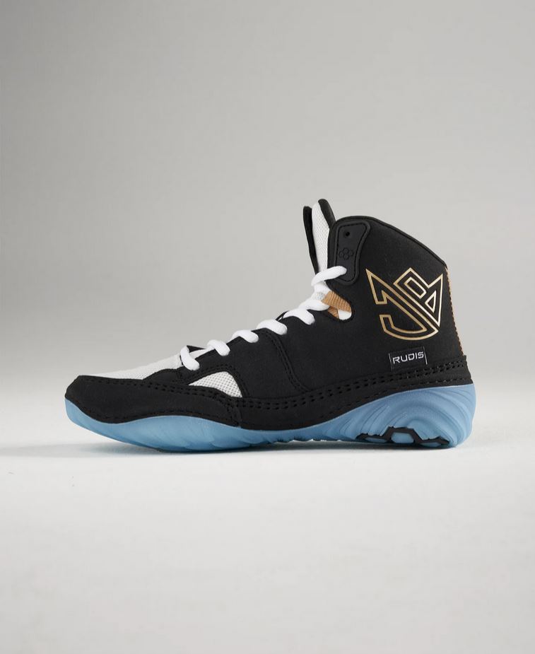 Ringerschuhe Jordan Burroughs JB1 Adult Wrestling Shoes - ALLISEEISGOLD ICE 
