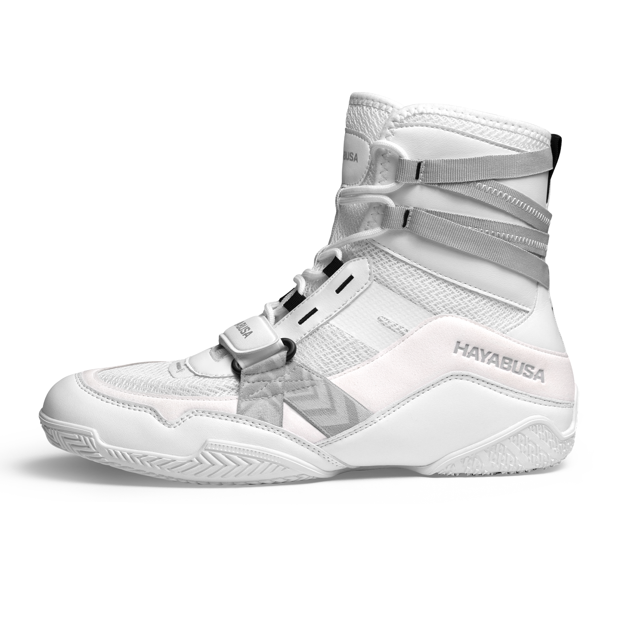 Hayabusa - Strike Boxing Shoes white - SBS-WH-X