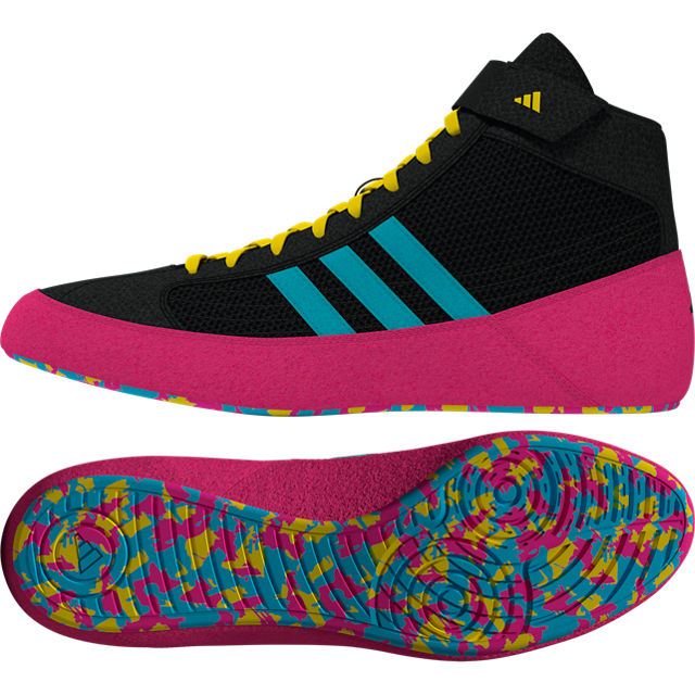 Havoc - PINK - core black/signal cyan/yellow (JQ4992)