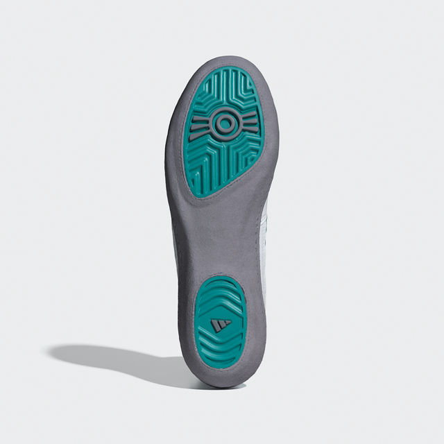 Combat Speed 4 - WHEIß/GRÜN - ftwr white/pure teal/grey three (JQ4985)