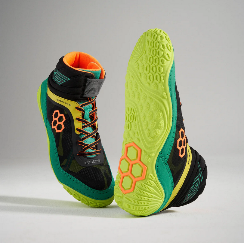 Ringerschuhe Rudis KS Turbine Adult - Poison Green