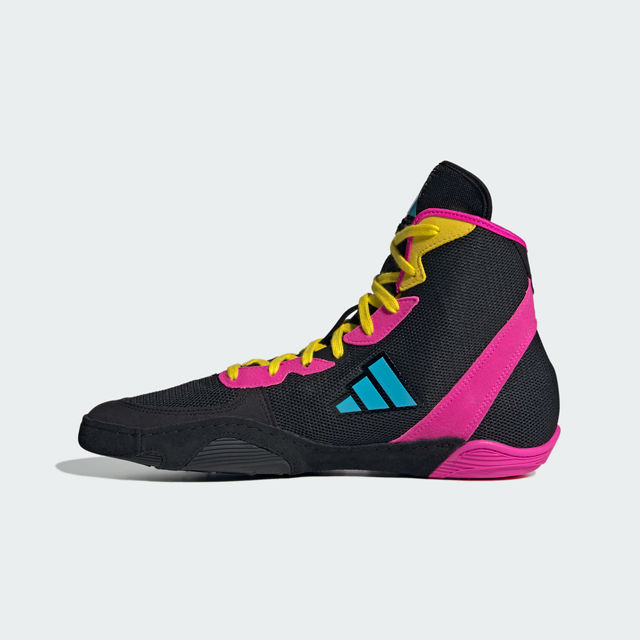Adizero PINK - core black/signal cyan/shock pink (JQ4990)
