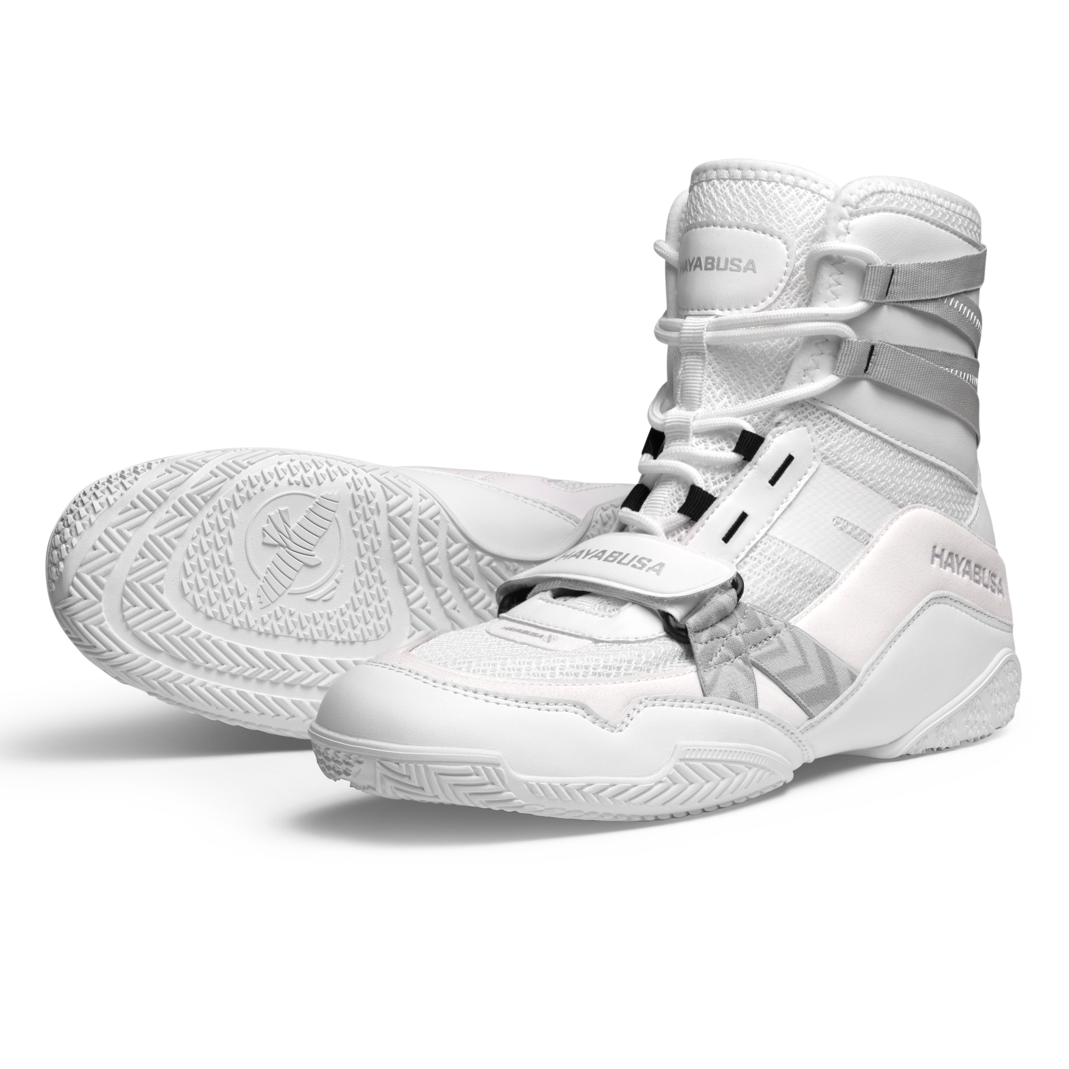 Hayabusa - Strike Boxing Shoes white - SBS-WH-X
