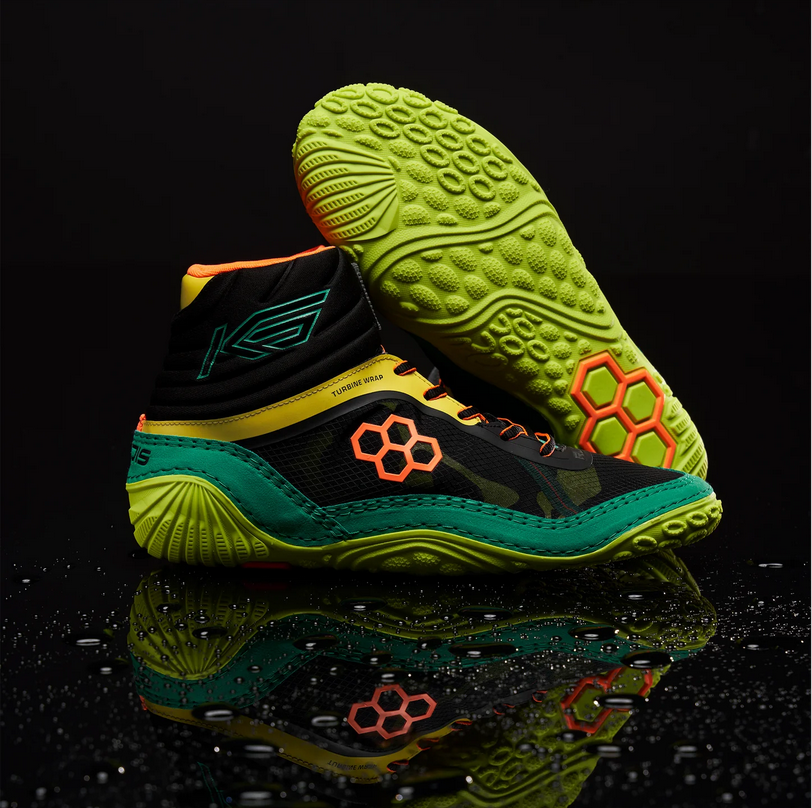 Ringerschuhe Rudis KS Turbine Adult - Poison Green