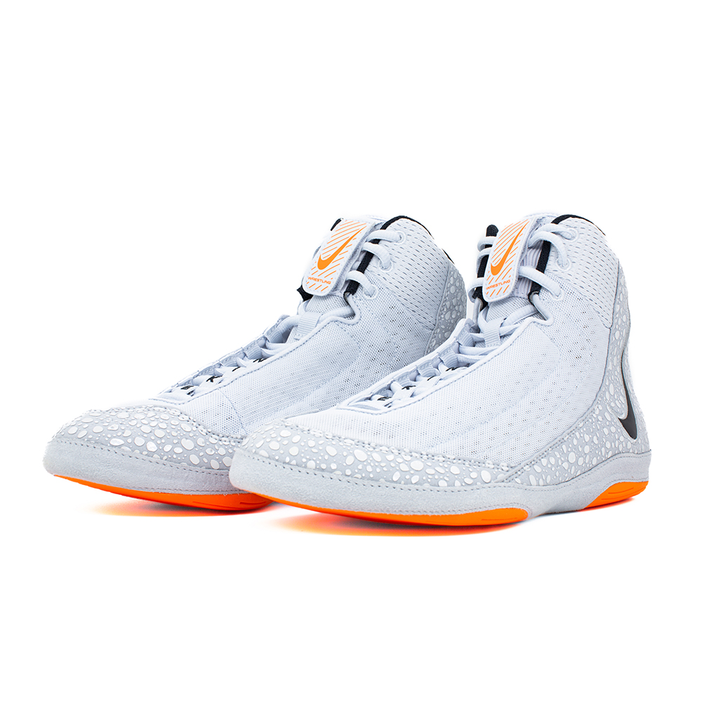 Nike Inflict 4 SE - FOOTBALL GREY/DARK OBSIDIAN- SKY GREY-TOTAL ORANGE (HV4207-001)